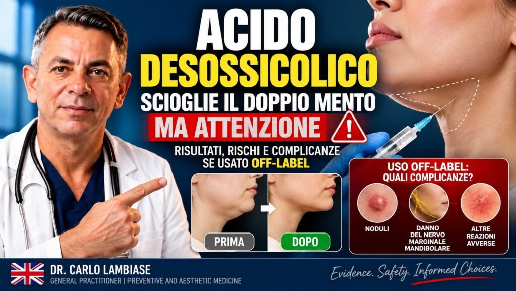 acido desossicolico ed eventi avversi