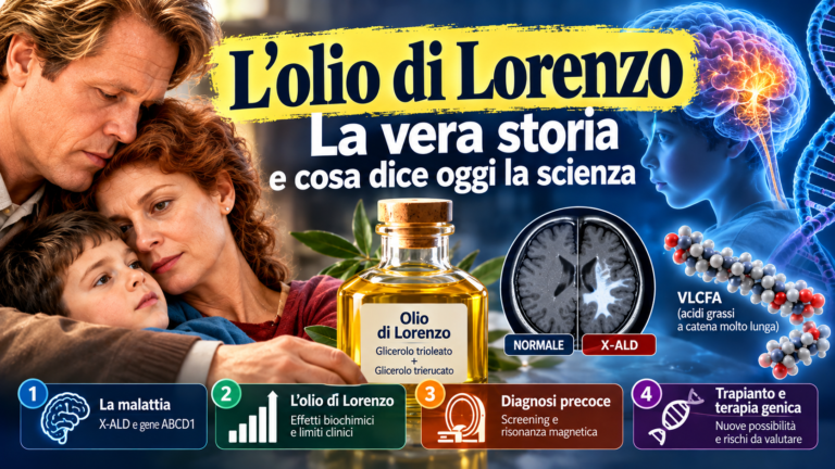 Olio di Lorenzo e adrenoleucodistrofia X-ALD